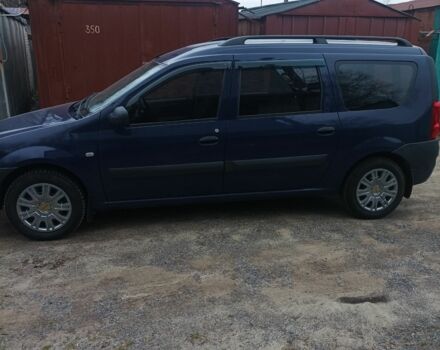 Синий Дачия Логан, объемом двигателя 1.6 л и пробегом 262 тыс. км за 4500 $, фото 1 на Automoto.ua