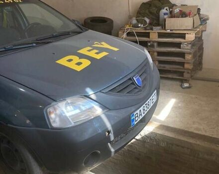 Синий Дачия Логан, объемом двигателя 1.39 л и пробегом 615 тыс. км за 3000 $, фото 1 на Automoto.ua