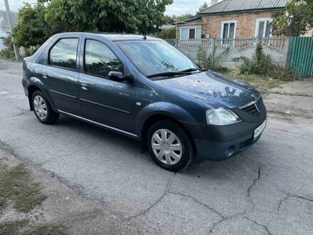 Дачія Logan 2007 у Новоукраинке на Automoto.ua Синій Дачія Logan, об'ємом двигуна 1.6 л та пробігом 167 тис. км за 4100 $, фото 1 на Automoto.ua