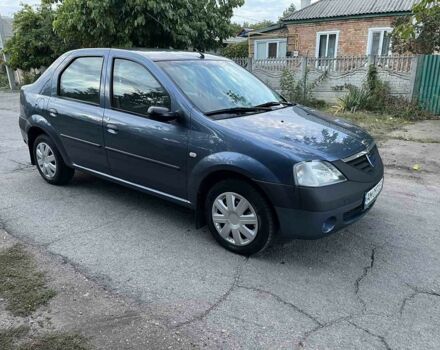 Синий Дачия Логан, объемом двигателя 1.6 л и пробегом 167 тыс. км за 4100 $, фото 1 на Automoto.ua