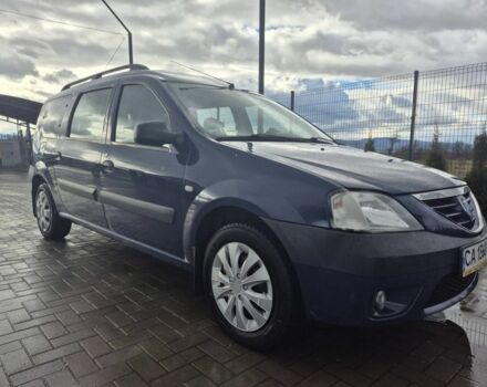 Синий Дачия Логан, объемом двигателя 1.6 л и пробегом 277 тыс. км за 4000 $, фото 1 на Automoto.ua