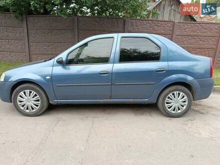 Синий Дачия Логан, объемом двигателя 1.4 л и пробегом 205 тыс. км за 3300 $, фото 1 на Automoto.ua