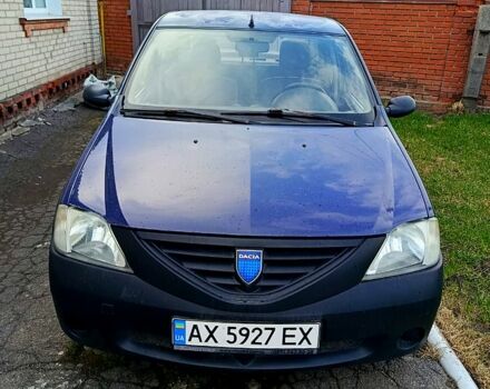 Синій Дачія Logan, об'ємом двигуна 1.4 л та пробігом 215 тис. км за 1850 $, фото 1 на Automoto.ua