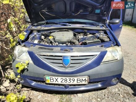 Синий Дачия Логан, объемом двигателя 1.39 л и пробегом 530 тыс. км за 2600 $, фото 1 на Automoto.ua