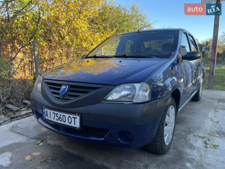 Синий Дачия Логан, объемом двигателя 1.39 л и пробегом 314 тыс. км за 1650 $, фото 1 на Automoto.ua