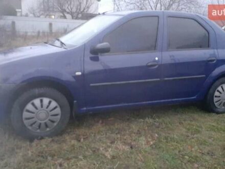 Синий Дачия Логан, объемом двигателя 1.4 л и пробегом 290 тыс. км за 2600 $, фото 1 на Automoto.ua