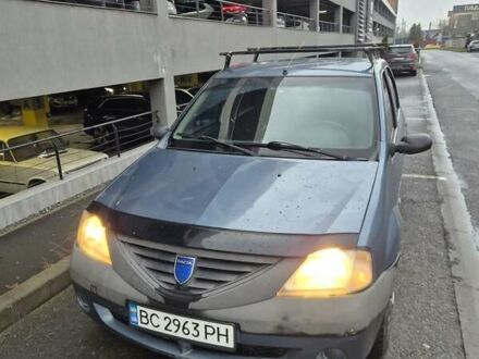 Синий Дачия Логан, объемом двигателя 1.4 л и пробегом 259 тыс. км за 2300 $, фото 1 на Automoto.ua