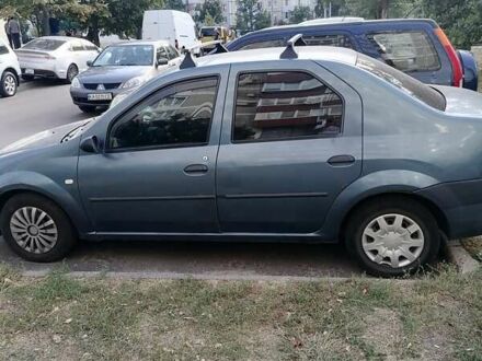 Синий Дачия Логан, объемом двигателя 1.6 л и пробегом 411 тыс. км за 2250 $, фото 1 на Automoto.ua