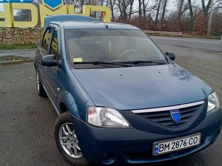 Синий Дачия Логан, объемом двигателя 1.4 л и пробегом 242 тыс. км за 4300 $, фото 1 на Automoto.ua