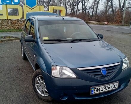 Синий Дачия Логан, объемом двигателя 1.4 л и пробегом 242 тыс. км за 4300 $, фото 1 на Automoto.ua
