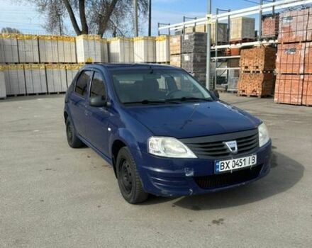 Синий Дачия Логан, объемом двигателя 1.39 л и пробегом 300 тыс. км за 3500 $, фото 1 на Automoto.ua