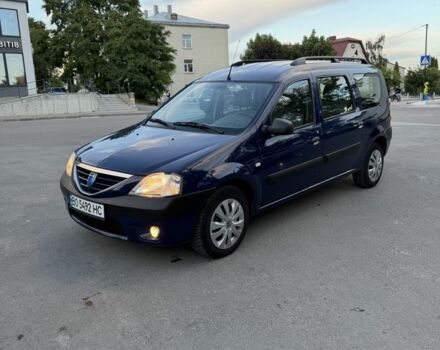 Синий Дачия Логан, объемом двигателя 1.6 л и пробегом 205 тыс. км за 4999 $, фото 1 на Automoto.ua