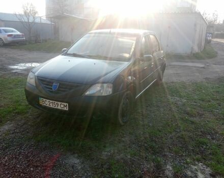 Синий Дачия Логан, объемом двигателя 1.4 л и пробегом 215 тыс. км за 1950 $, фото 1 на Automoto.ua