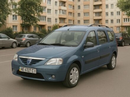 Синий Дачия Логан, объемом двигателя 1.6 л и пробегом 7 тыс. км за 2400 $, фото 1 на Automoto.ua