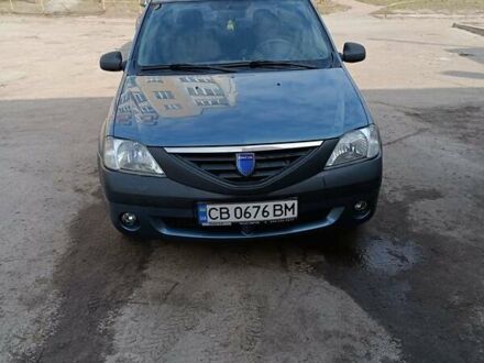 Синий Дачия Логан, объемом двигателя 1.39 л и пробегом 230 тыс. км за 3350 $, фото 1 на Automoto.ua