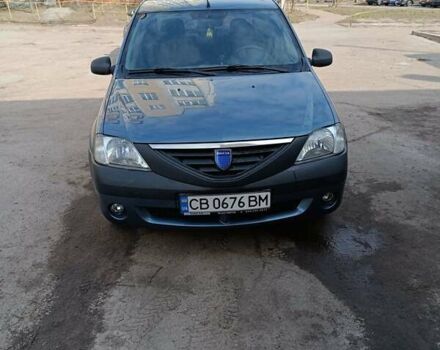 Синий Дачия Логан, объемом двигателя 1.39 л и пробегом 230 тыс. км за 3350 $, фото 1 на Automoto.ua