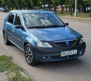 Дачия Логан 2008 в Кривом Роге на Automoto.ua Синий Дачия Логан, объемом двигателя 1.4 л и пробегом 340 тыс. км за 4600 $, фото 1 на Automoto.ua