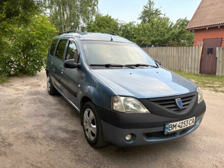 Дачия Логан 2008 в Сумах на Automoto.ua Синий Дачия Логан, объемом двигателя 1.6 л и пробегом 198 тыс. км за 4380 $, фото 1 на Automoto.ua