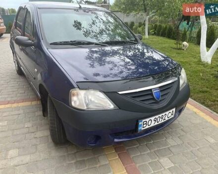 Синий Дачия Логан, объемом двигателя 1.39 л и пробегом 210 тыс. км за 2900 $, фото 1 на Automoto.ua
