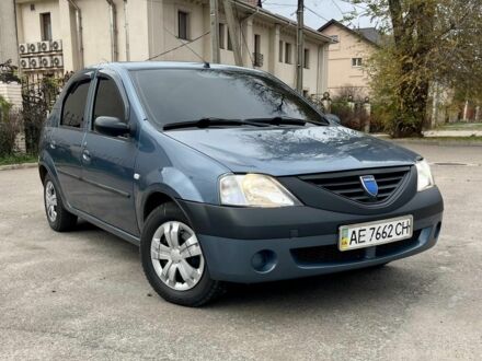 Синий Дачия Логан, объемом двигателя 1.4 л и пробегом 225 тыс. км за 4400 $, фото 1 на Automoto.ua