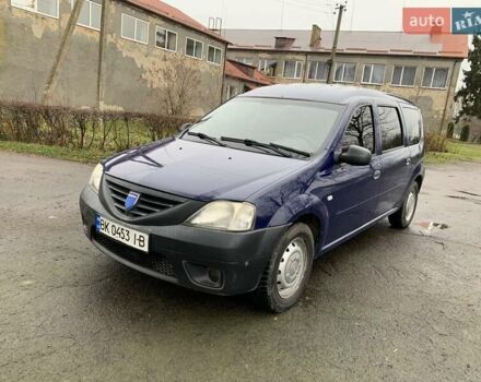 Синий Дачия Логан, объемом двигателя 1.4 л и пробегом 202 тыс. км за 3400 $, фото 1 на Automoto.ua