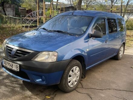 Синий Дачия Логан, объемом двигателя 1.6 л и пробегом 296 тыс. км за 3100 $, фото 1 на Automoto.ua