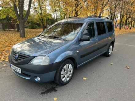 Дачия Логан 2008 в Сумах на Automoto.ua Синий Дачия Логан, объемом двигателя 1.6 л и пробегом 170 тыс. км за 3300 $, фото 1 на Automoto.ua