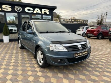 Синий Дачия Логан, объемом двигателя 1.6 л и пробегом 90 тыс. км за 5950 $, фото 1 на Automoto.ua