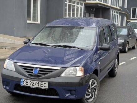 Синий Дачия Логан, объемом двигателя 1.4 л и пробегом 270 тыс. км за 3250 $, фото 1 на Automoto.ua