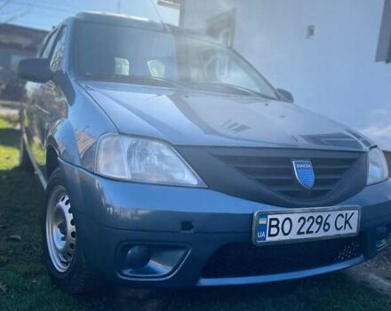 Синий Дачия Логан, объемом двигателя 1.6 л и пробегом 332 тыс. км за 4500 $, фото 1 на Automoto.ua
