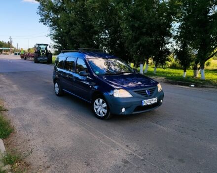 Синий Дачия Логан, объемом двигателя 1.4 л и пробегом 240 тыс. км за 3800 $, фото 1 на Automoto.ua