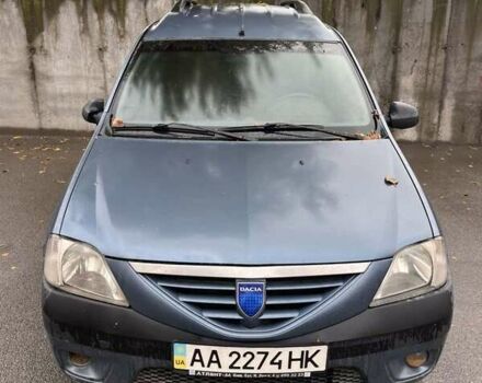 Дачия Логан 2008 в Софіївська Борщагівка на Automoto.ua Синий Дачия Логан, объемом двигателя 1.6 л и пробегом 296 тыс. км за 2800 $, фото 1 на Automoto.ua
