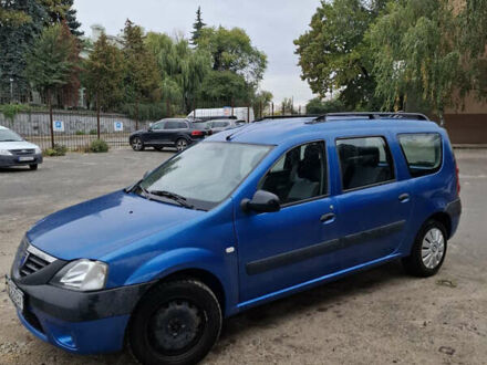 Дачия Логан 2008 в Киеве на Automoto.ua Синий Дачия Логан, объемом двигателя 1.6 л и пробегом 108 тыс. км за 4500 $, фото 1 на Automoto.ua