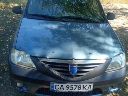 Дачия Логан 2008 в Тальном на Automoto.ua Синий Дачия Логан, объемом двигателя 1.6 л и пробегом 297 тыс. км за 4300 $, фото 1 на Automoto.ua