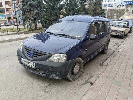 Дачия Логан 2008 в Тернополе на Automoto.ua Синий Дачия Логан, объемом двигателя 1.4 л и пробегом 185 тыс. км за 4500 $, фото 1 на Automoto.ua