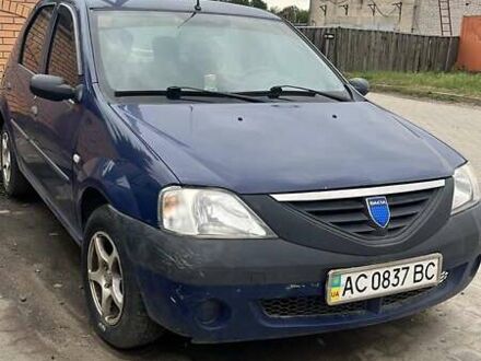 Дачия Логан 2008 в Луцке на Automoto.ua Синий Дачия Логан, объемом двигателя 1.39 л и пробегом 170 тыс. км за 3000 $, фото 1 на Automoto.ua