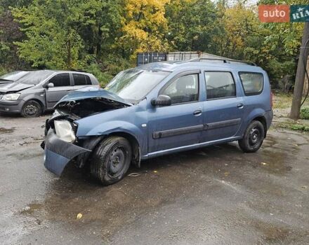 Синий Дачия Логан, объемом двигателя 1.6 л и пробегом 200 тыс. км за 1200 $, фото 1 на Automoto.ua