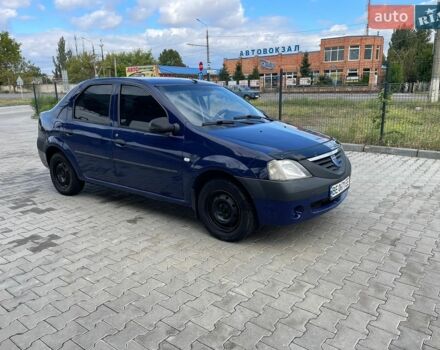 Синий Дачия Логан, объемом двигателя 1.39 л и пробегом 244 тыс. км за 2999 $, фото 1 на Automoto.ua