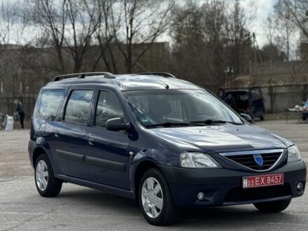 Дачия Логан 2008 в Чернигове на Automoto.ua Синий Дачия Логан, объемом двигателя 1.6 л и пробегом 192 тыс. км за 5899 $, фото 1 на Automoto.ua