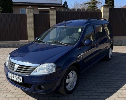 Синий Дачия Логан, объемом двигателя 1.6 л и пробегом 200 тыс. км за 6350 $, фото 1 на Automoto.ua
