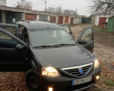Синий Дачия Логан, объемом двигателя 1.6 л и пробегом 214 тыс. км за 6200 $, фото 1 на Automoto.ua
