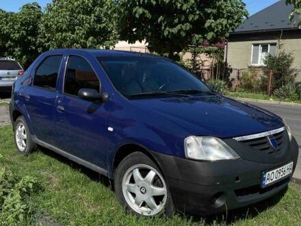 Дачія Logan 2008 у Мукачеве на Automoto.ua Синій Дачія Logan, об'ємом двигуна 1.4 л та пробігом 141 тис. км за 2950 $, фото 1 на Automoto.ua