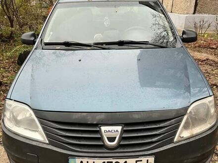 Синий Дачия Логан, объемом двигателя 1.4 л и пробегом 196 тыс. км за 3000 $, фото 1 на Automoto.ua