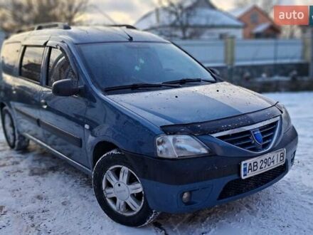 Синий Дачия Логан, объемом двигателя 1.6 л и пробегом 233 тыс. км за 4850 $, фото 1 на Automoto.ua