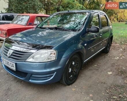 Синий Дачия Логан, объемом двигателя 1.39 л и пробегом 170 тыс. км за 4800 $, фото 1 на Automoto.ua