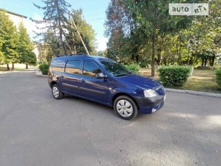 Дачия Логан 2008 в Дубно на Automoto.ua Синий Дачия Логан, объемом двигателя 1.6 л и пробегом 200 тыс. км за 4450 $, фото 1 на Automoto.ua