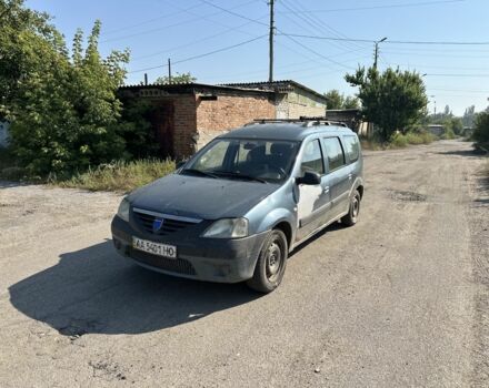 Синий Дачия Логан, объемом двигателя 1.6 л и пробегом 100 тыс. км за 1650 $, фото 1 на Automoto.ua