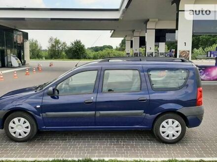 Дачия Логан 2008 в Чернигове на Automoto.ua Синий Дачия Логан, объемом двигателя 1.6 л и пробегом 196 тыс. км за 6200 $, фото 1 на Automoto.ua