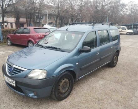 Синій Дачія Logan, об'ємом двигуна 1.6 л та пробігом 528 тис. км за 3500 $, фото 1 на Automoto.ua