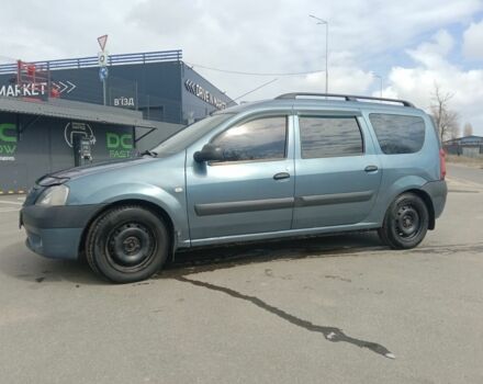Синий Дачия Логан, объемом двигателя 1.6 л и пробегом 353 тыс. км за 4400 $, фото 1 на Automoto.ua